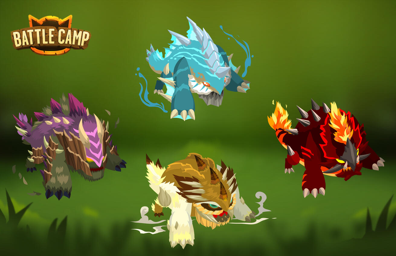 Elemental monsters